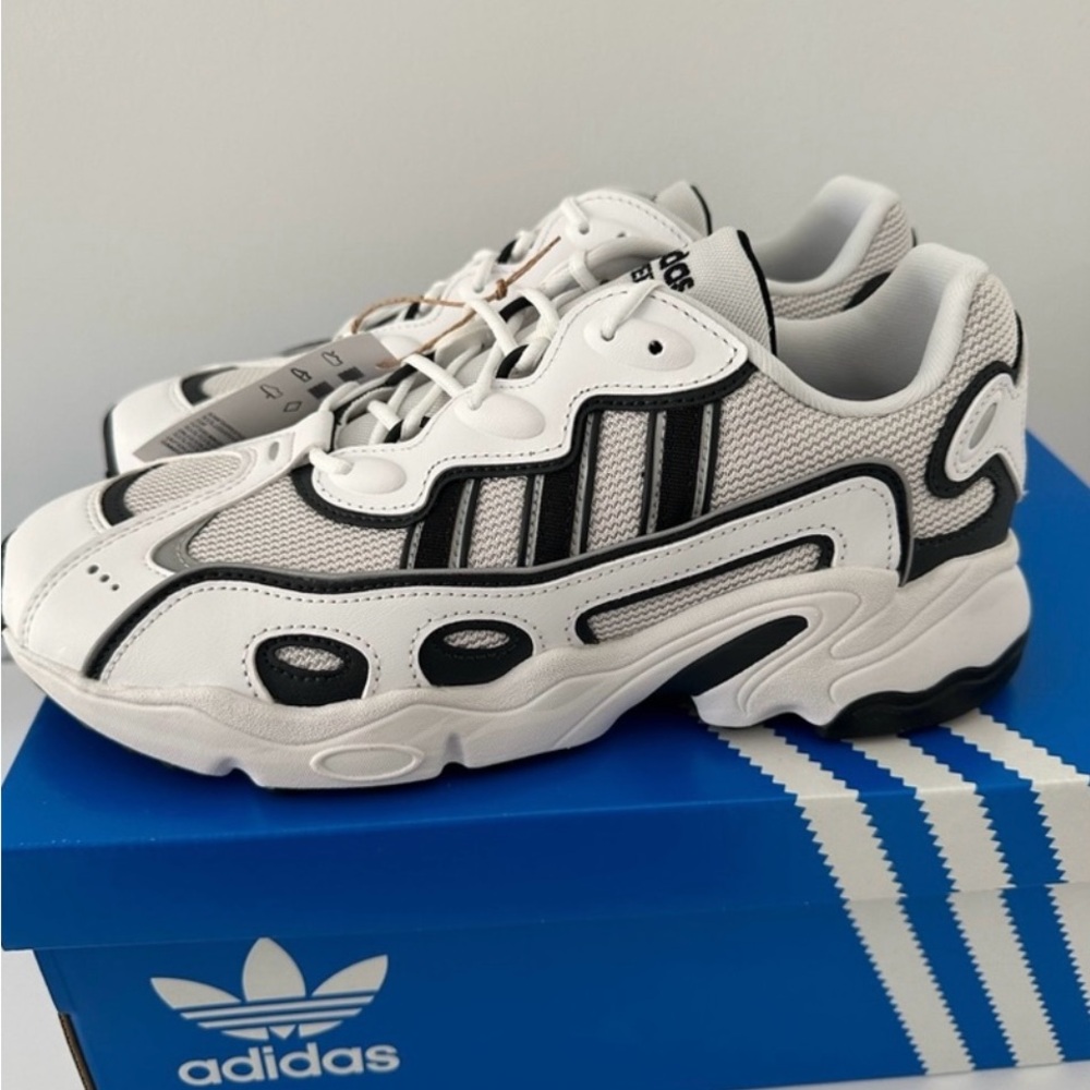 Adidas Ozweego White and Black Sneakers